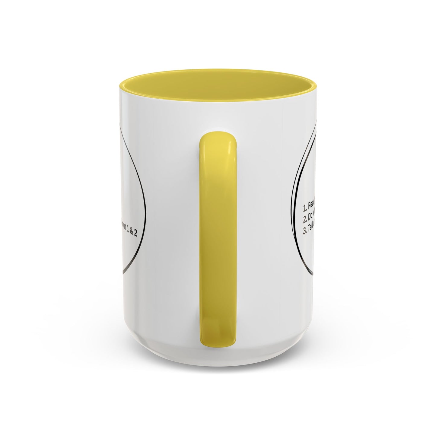 Faith-Forward Mugs, in many amazing accent colors.
