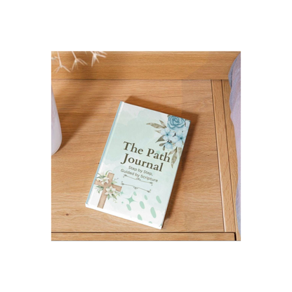 The Path — Faith. Family. Fitness. Finances. A Daily prompted journal for ladies that fouces on these 4 critical areas.