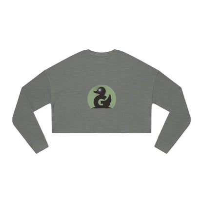 STYLISH DUCK, Glowing Eye Logo - premium crewneck sweatshirt