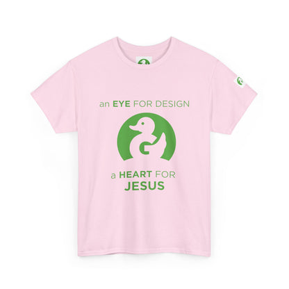 Camiseta Premium | Un ojo para el diseño, un corazón para Jesús
