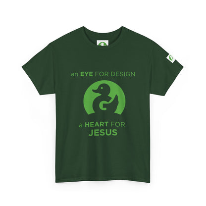 Camiseta Premium | Un ojo para el diseño, un corazón para Jesús