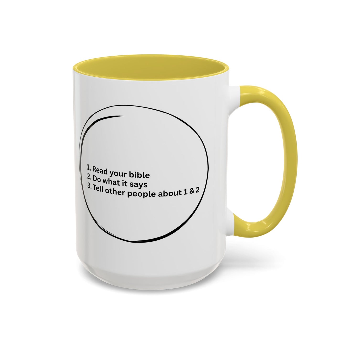 Faith-Forward Mugs, in many amazing accent colors.