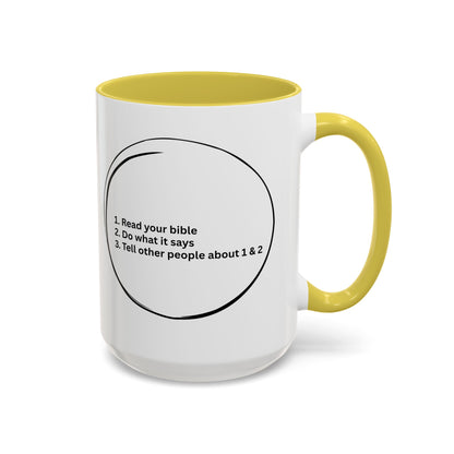 Faith-Forward Mugs, in many amazing accent colors.