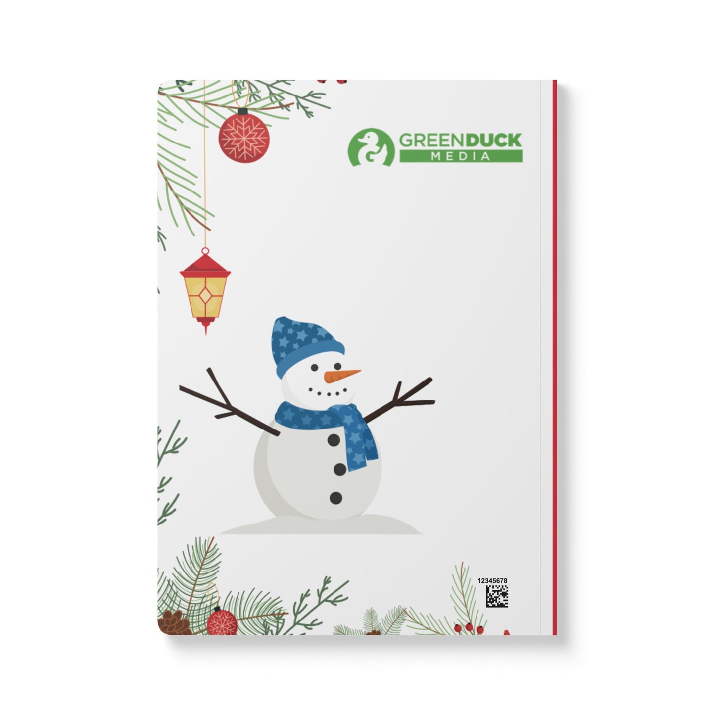 Festive Merry Christmas Notebook – Perfect Holiday Gift