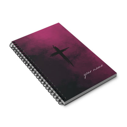 Personalized Wirobound Softcover Notebook, Artistic Journal, Custom Diary with Name, A5 Note Keeper, Gift for Students and Creatives