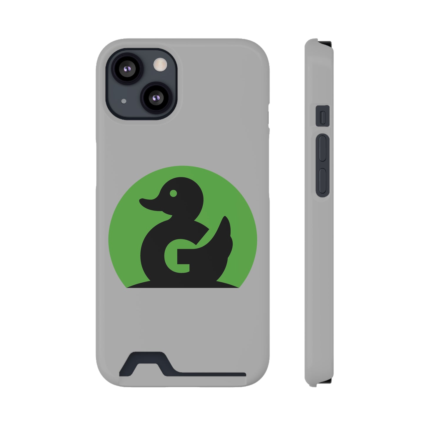 Green Duck Media Phone Case - Logo iPhone Case