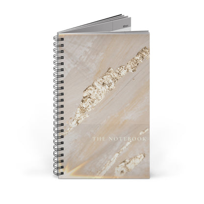 Elegante cuaderno de espiral - Rayado, diario para estudiantes, bloc de notas con estilo, regalo para escritores, papelería estética