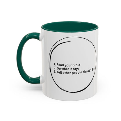 Faith-Forward Mugs, in many amazing accent colors.