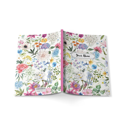 Personalize IT- Floral Journal, Compact, Motivational Memory Keeper and more...