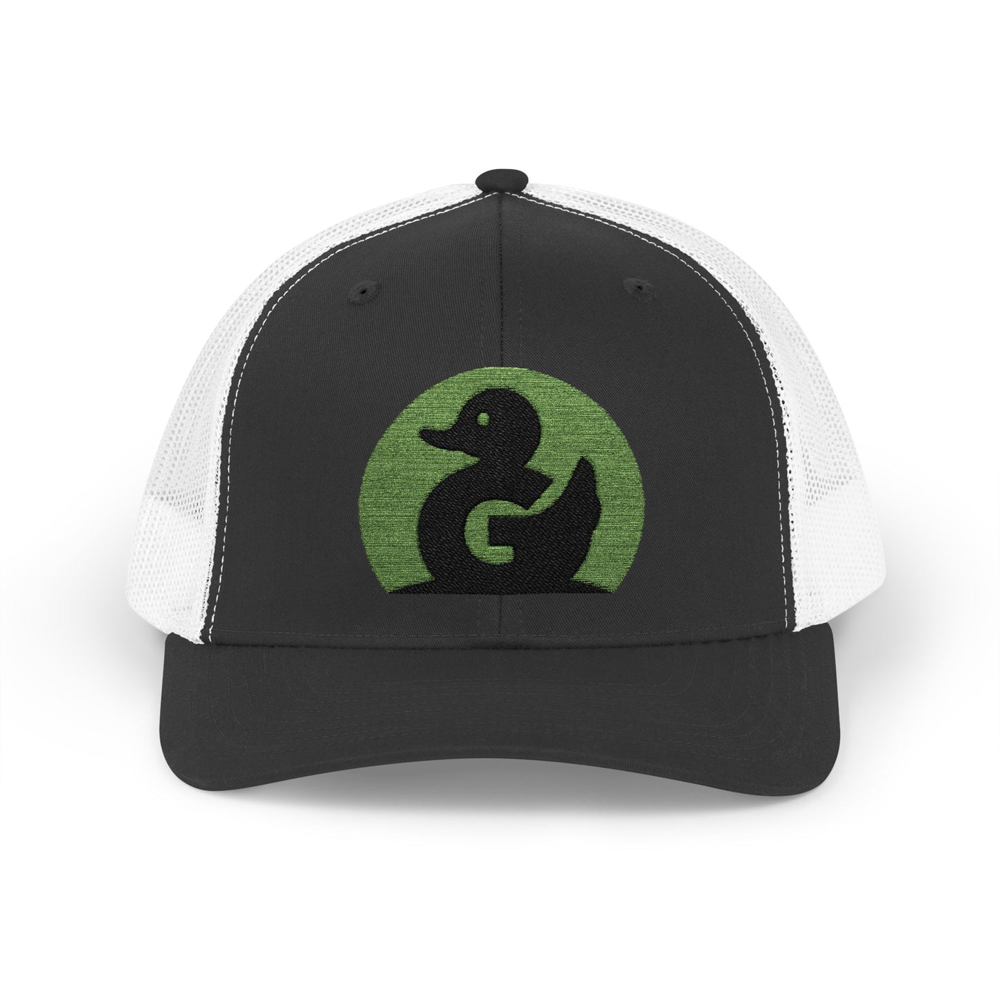 Green Duck Media Snapback Hat - With Green Logo