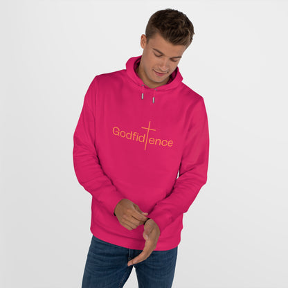 Godfidence Hoodie — Faith-Inspired 'Godfidence' Spiritual Design