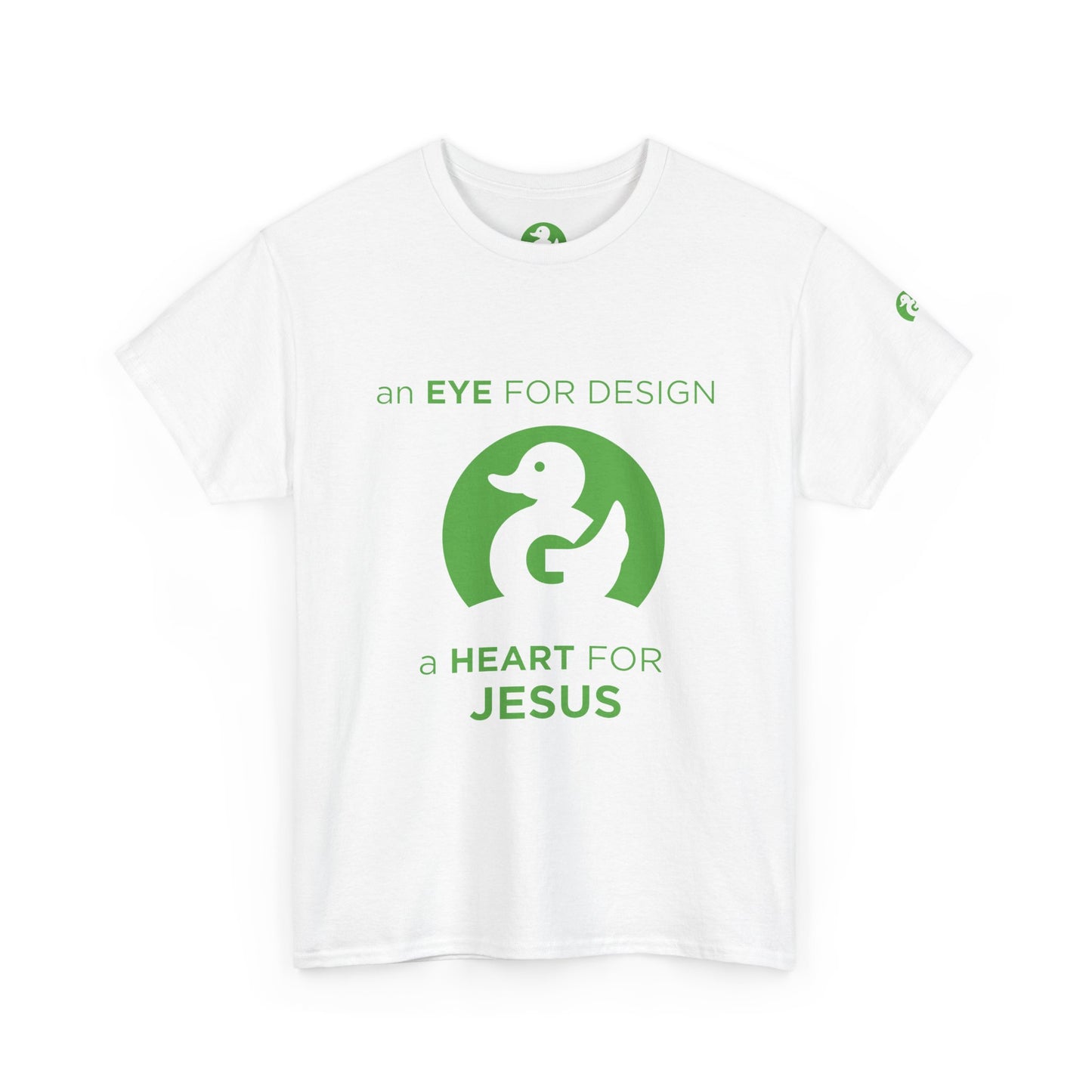 Camiseta Premium | Un ojo para el diseño, un corazón para Jesús