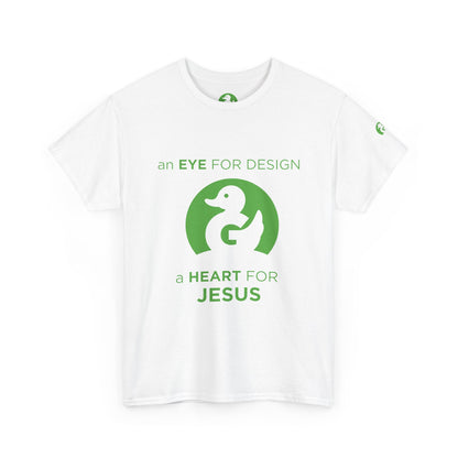 Camiseta Premium | Un ojo para el diseño, un corazón para Jesús