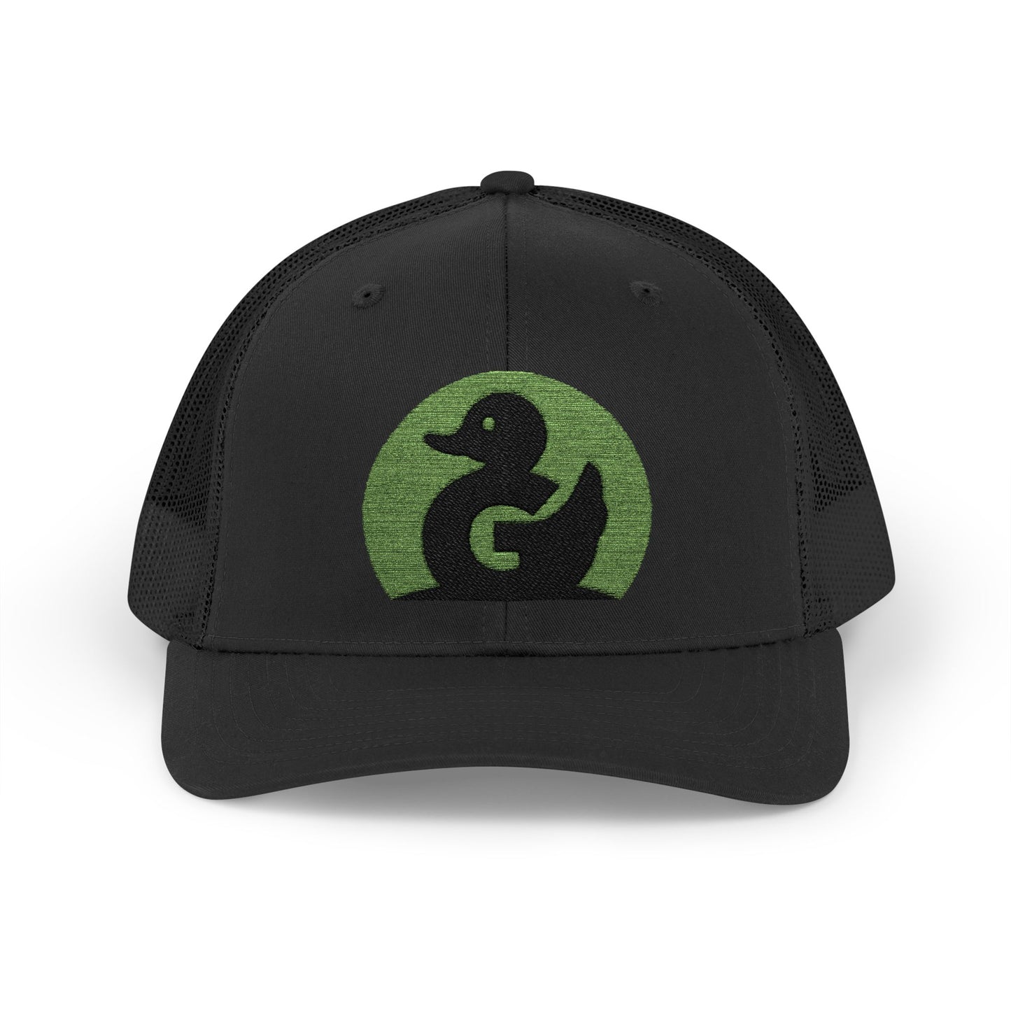 Green Duck Media Snapback Hat - With Green Logo
