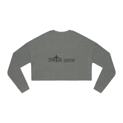 Cropped Sweatshirt - Spiritual Spartan - Sleek/Design