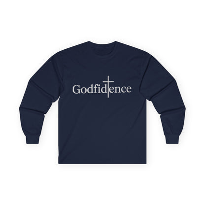 Godfidence Long Sleeve T-Shirt - Faith-Based Apparel