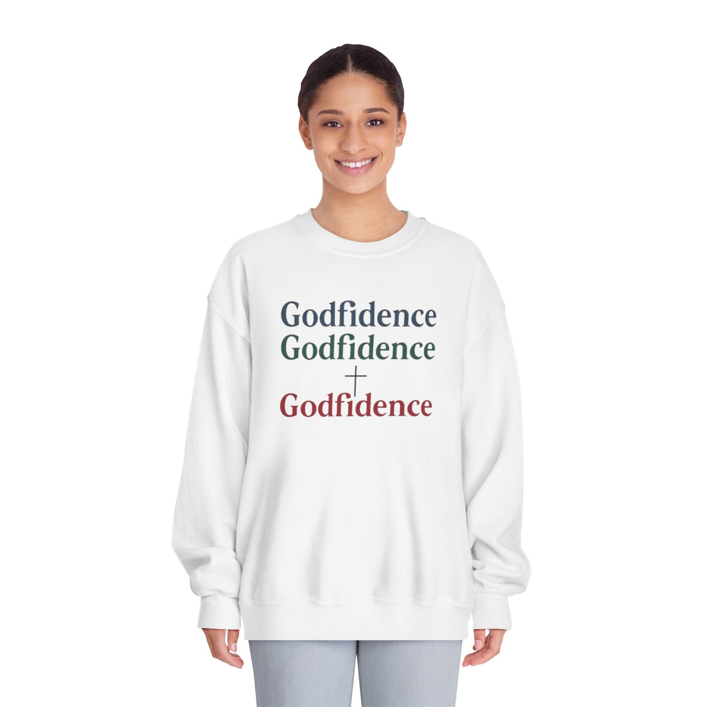 Godfidence Unisex Crewneck Sweatshirt