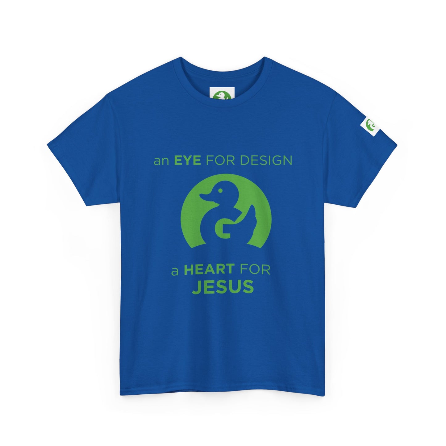 Camiseta Premium | Un ojo para el diseño, un corazón para Jesús