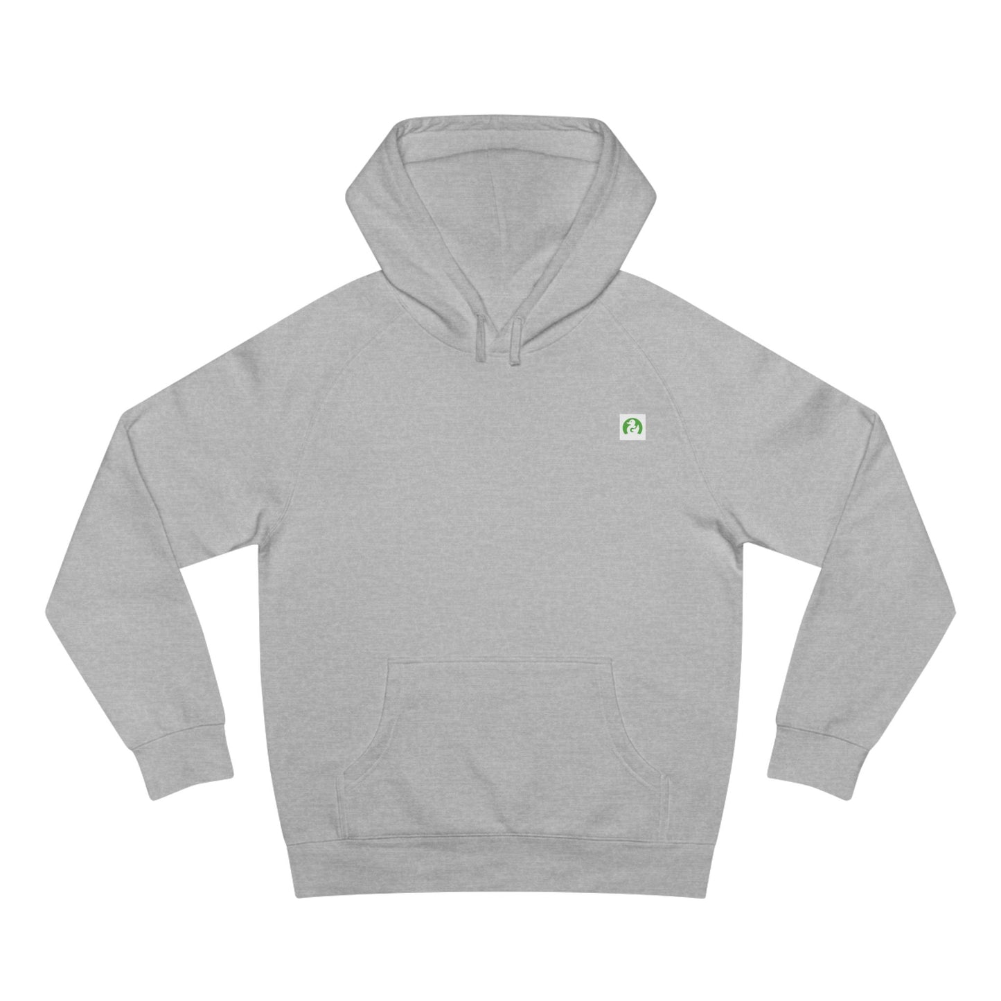 Green Duck Unisex Hoodie – Iconic Logo, Black Trim, Sparkle Eye Detail | Soft Premium Fit