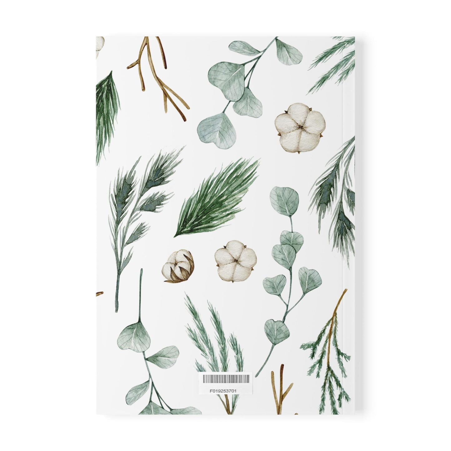 Botanical Notebook: Eco-Friendly Floral Softcover Journal