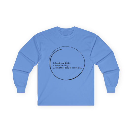 Faith Forward Long Sleeve Tee