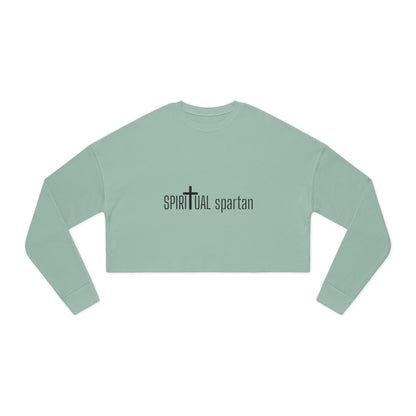 Cropped Sweatshirt - Spiritual Spartan - Sleek/Design
