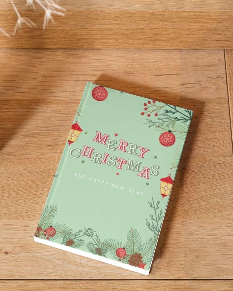 Christmas Holiday Journal: Festive Memory Notebook Gift (Green Edition)