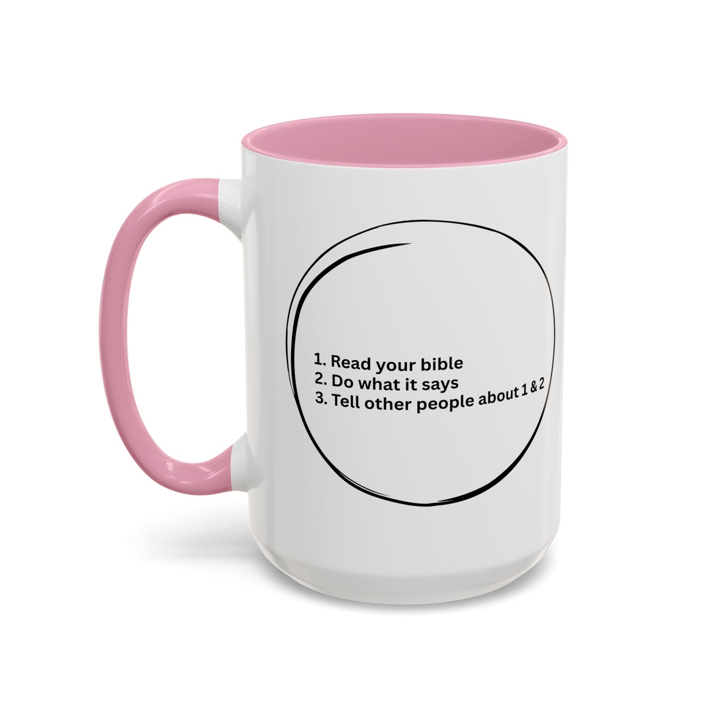 Faith-Forward Mugs, in many amazing accent colors.