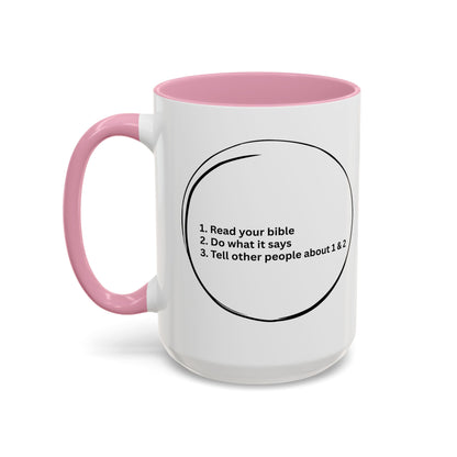 Faith-Forward Mugs, in many amazing accent colors.