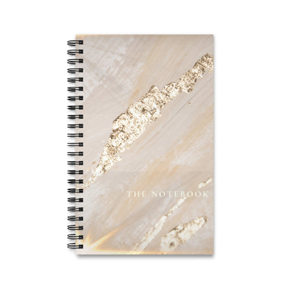 Elegante cuaderno de espiral - Rayado, diario para estudiantes, bloc de notas con estilo, regalo para escritores, papelería estética