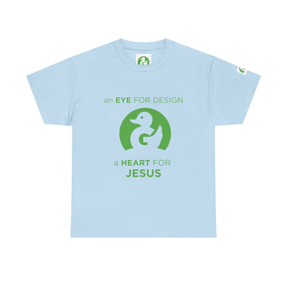 Camiseta Premium | Un ojo para el diseño, un corazón para Jesús