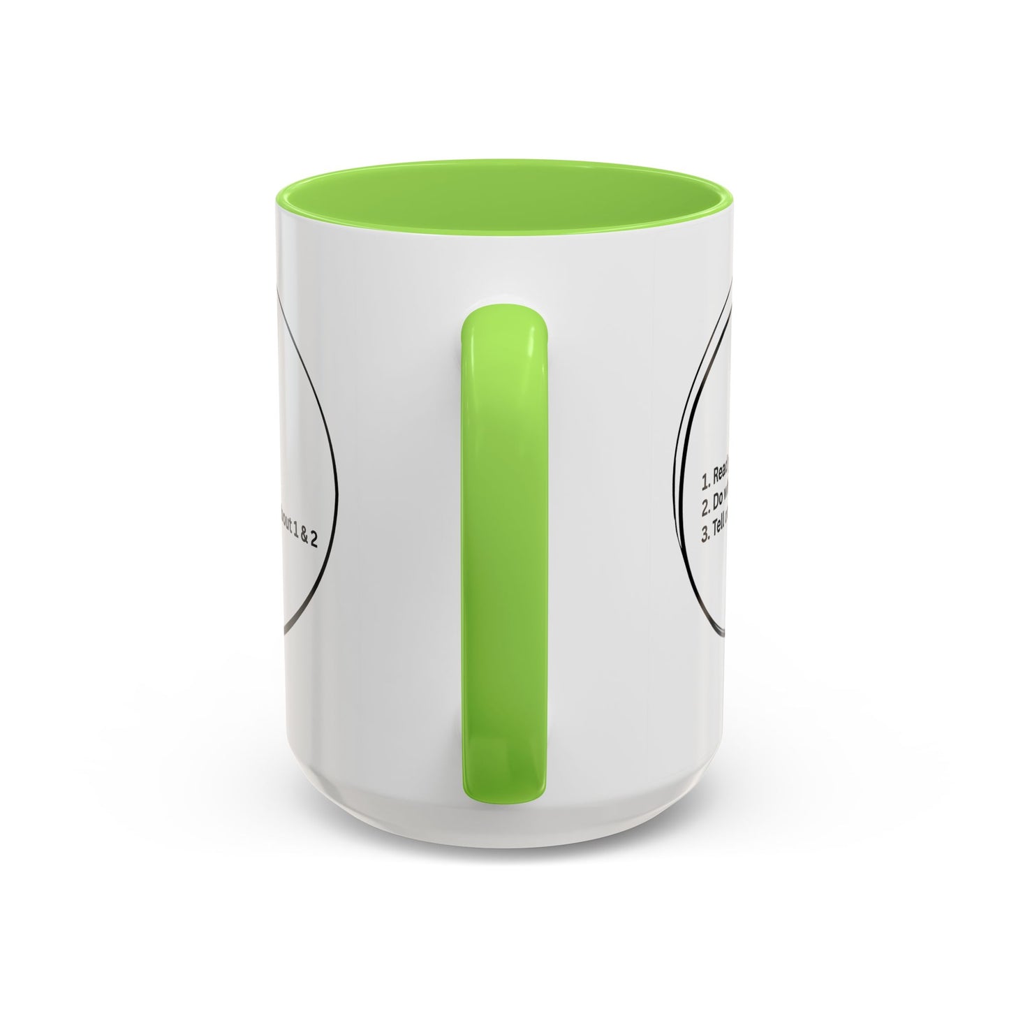 Faith-Forward Mugs, in many amazing accent colors.