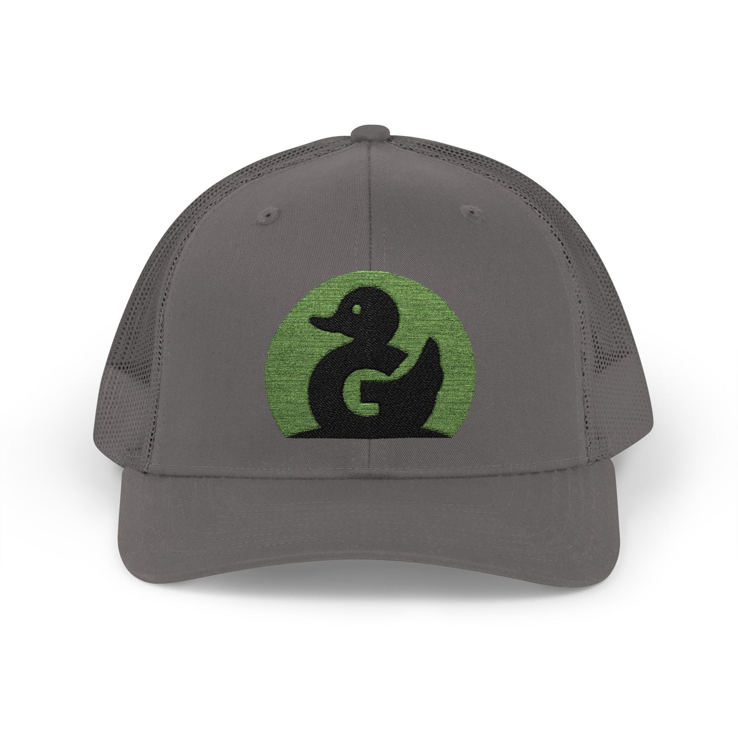 Green Duck Media Snapback Hat - With Green Logo