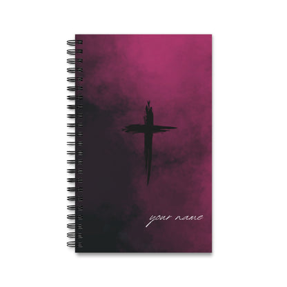 Personalized Wirobound Softcover Notebook, Artistic Journal, Custom Diary with Name, A5 Note Keeper, Gift for Students and Creatives