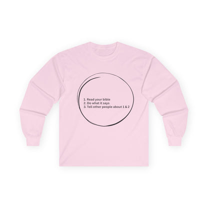 Faith Forward Long Sleeve Tee