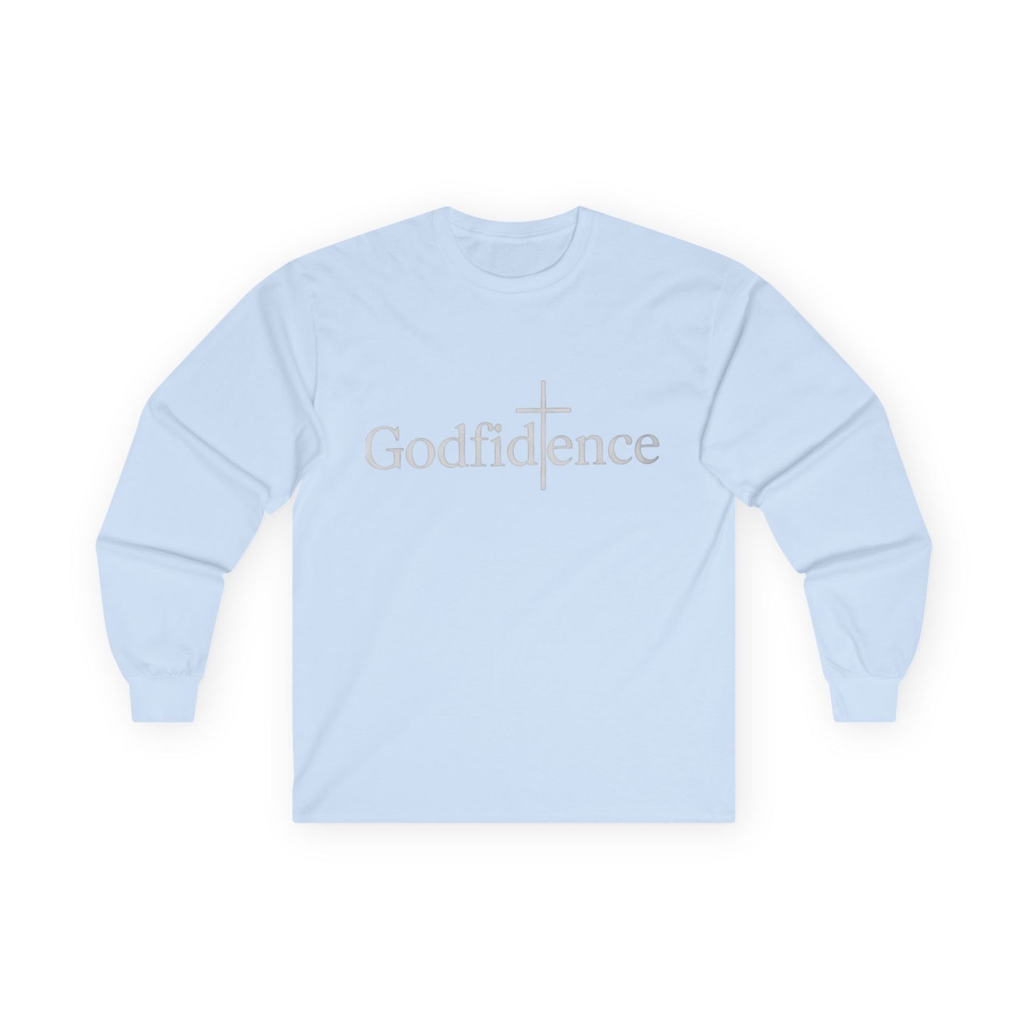 Godfidence Long Sleeve T-Shirt - Faith-Based Apparel