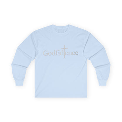 Godfidence Long Sleeve T-Shirt - Faith-Based Apparel