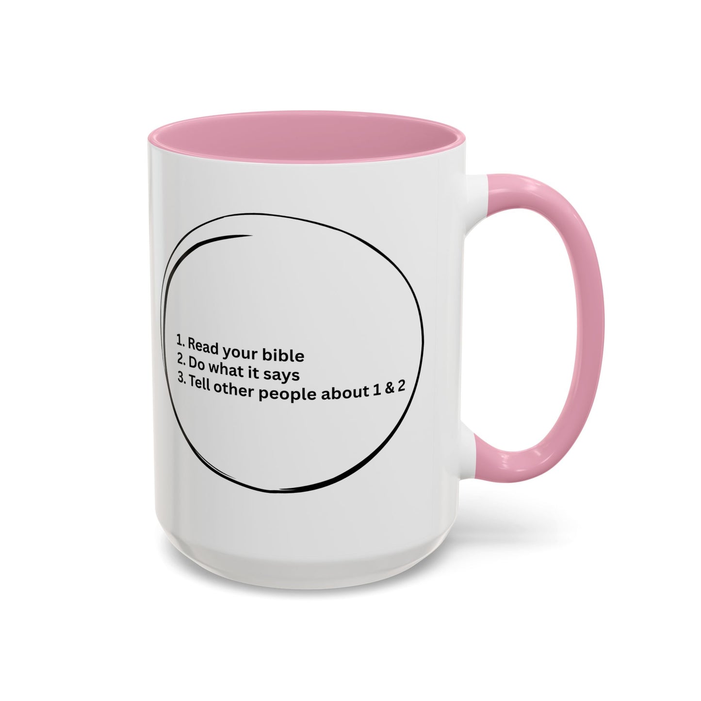 Faith-Forward Mugs, in many amazing accent colors.