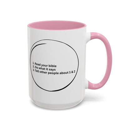 Faith-Forward Mugs, in many amazing accent colors.