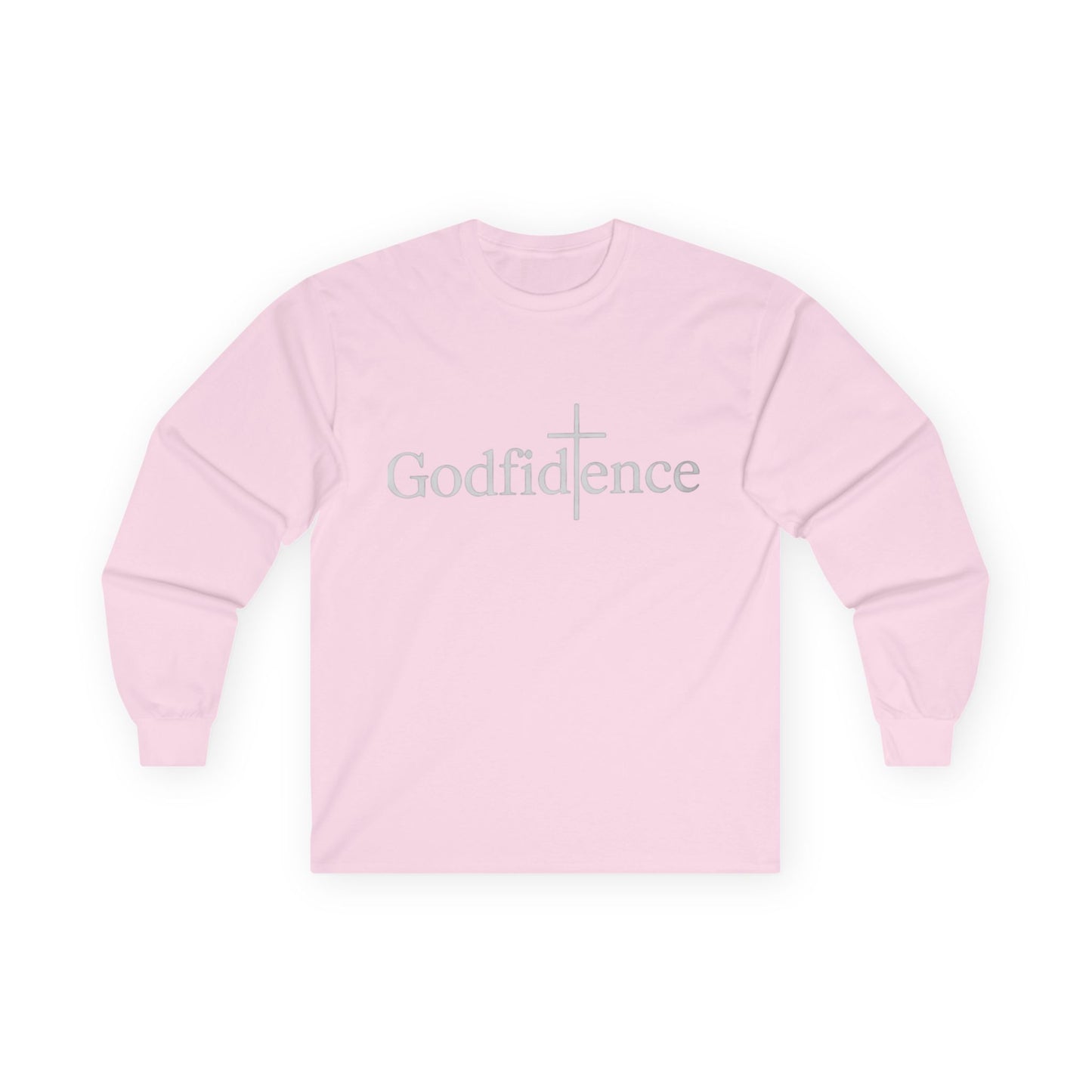 Godfidence Long Sleeve T-Shirt - Faith-Based Apparel