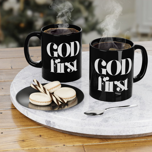 Coffee Mug - God First Faith Forward Design