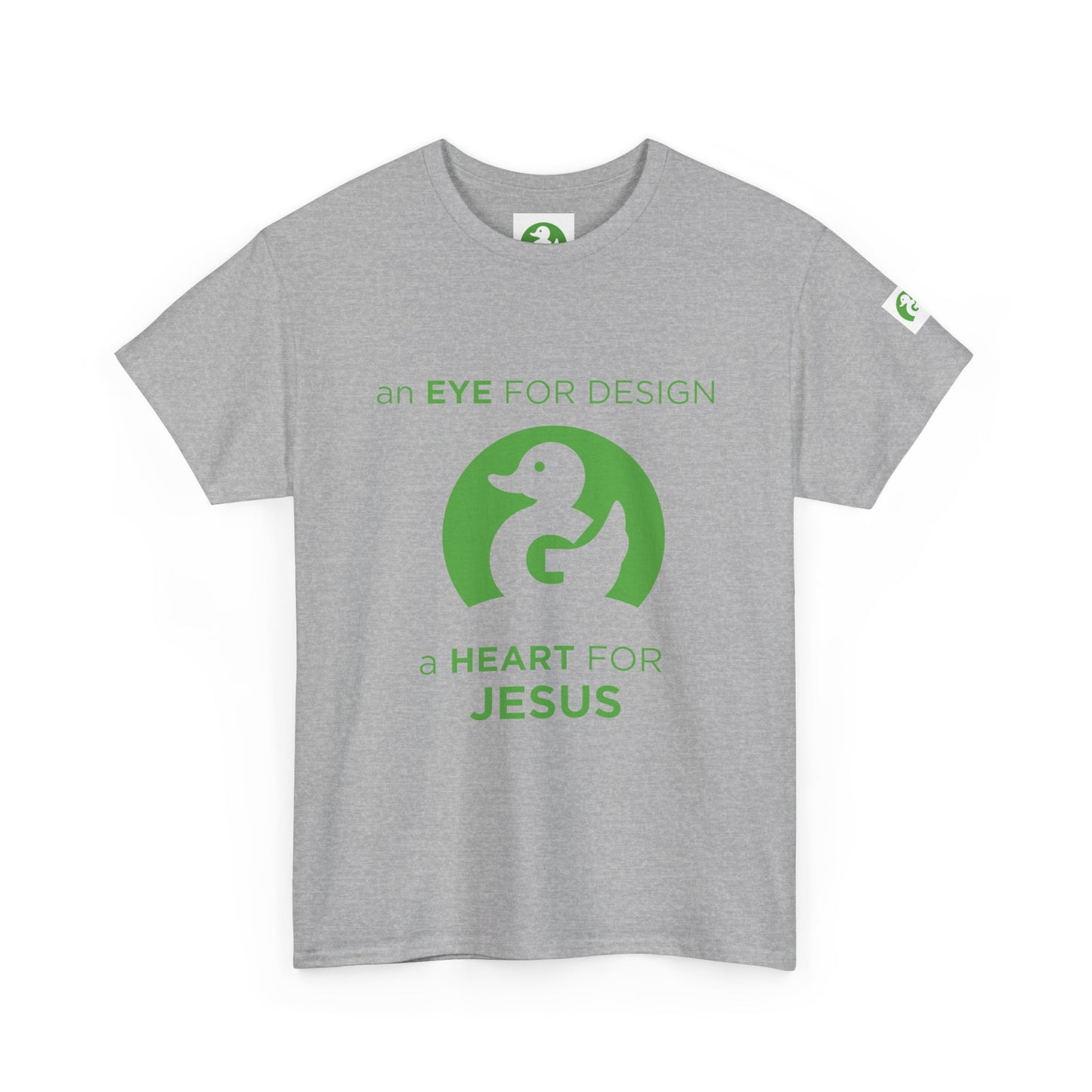 Camiseta Premium | Un ojo para el diseño, un corazón para Jesús