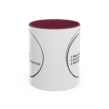 Faith-Forward Mugs, in many amazing accent colors.