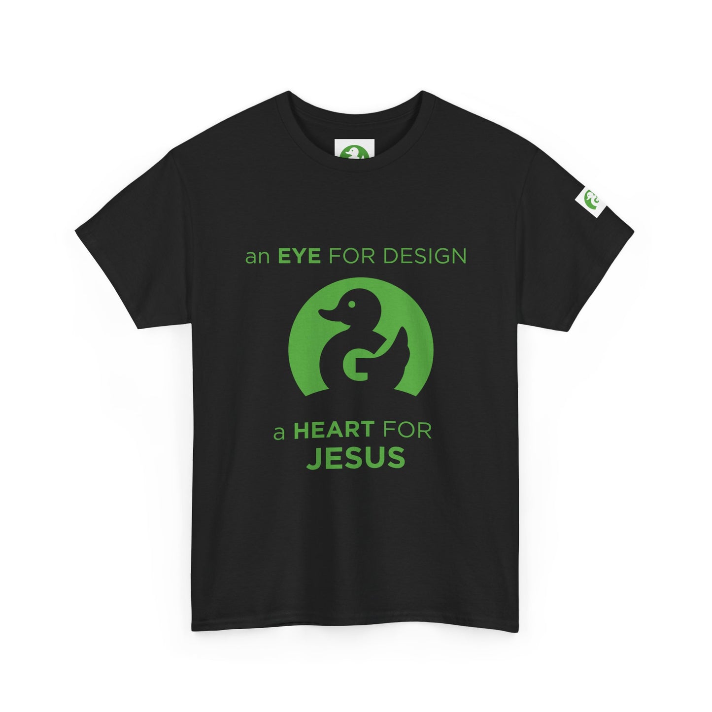 Camiseta Premium | Un ojo para el diseño, un corazón para Jesús