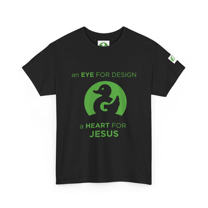 Camiseta Premium | Un ojo para el diseño, un corazón para Jesús