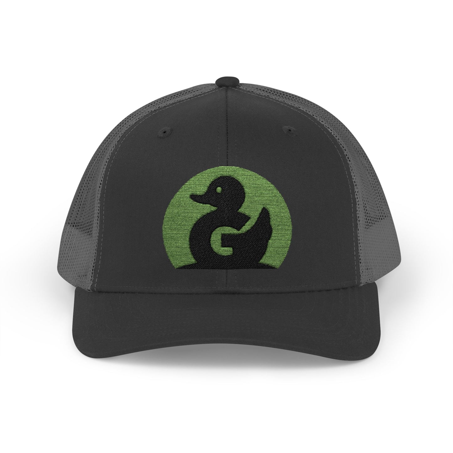 Green Duck Media Snapback Hat - With Green Logo