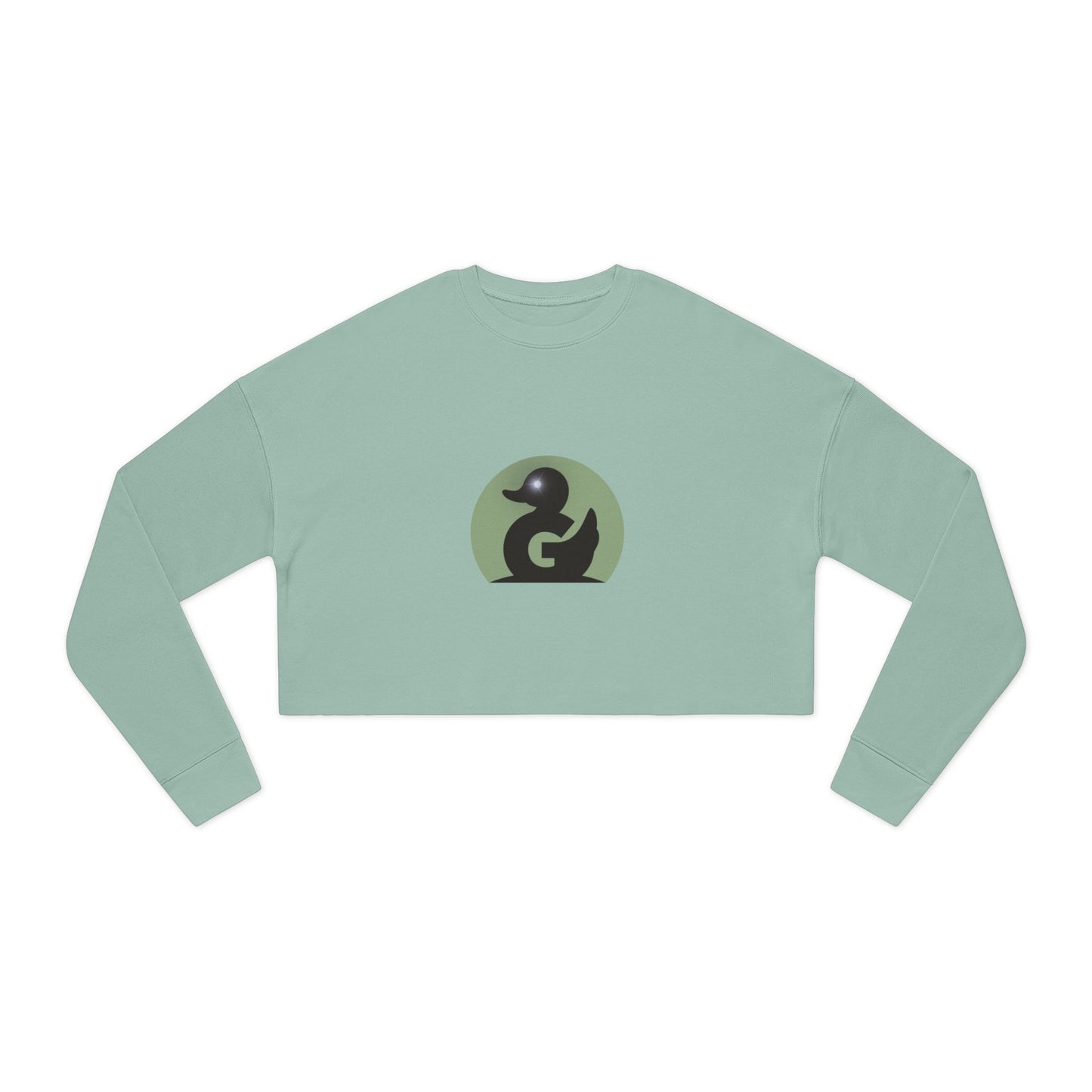 STYLISH DUCK, Glowing Eye Logo - premium crewneck sweatshirt