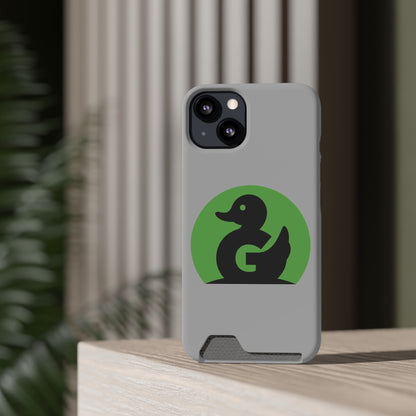Green Duck Media Phone Case - Logo iPhone Case