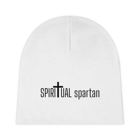 Black &  White Beanie - Spiritual Spartan Collection