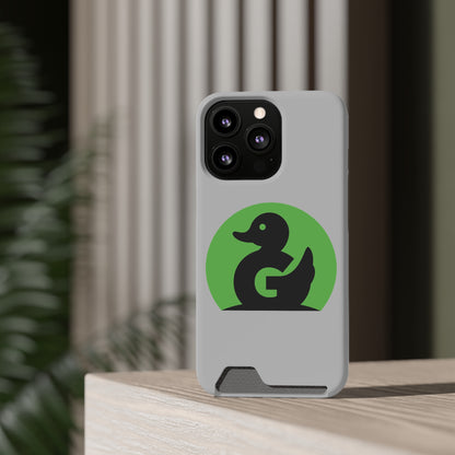 Green Duck Media Phone Case - Logo iPhone Case
